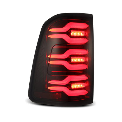 Alpharex 2025 Dodge Ram 1500 Luxx-Series LED Tail Lights - Black