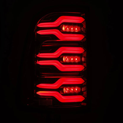 Alpharex 2025 Dodge Ram 1500 Luxx-Series LED Tail Lights - Black