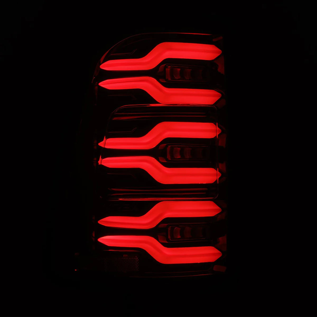 Alpharex 2025 Dodge Ram 1500 Luxx-Series LED Tail Lights - Black
