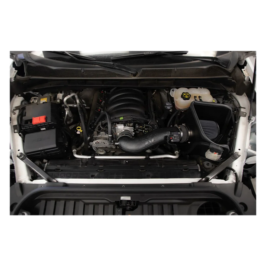 K&N Cold Air Intake - Dryflow, Roto-mold Tube - CHEV SILVERADO 1500 V8-5.3/6.2L