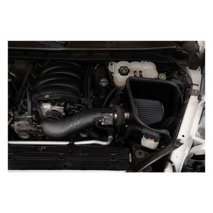 K&N Cold Air Intake - Dryflow, Roto-mold Tube - CHEV SILVERADO 1500 V8-5.3/6.2L