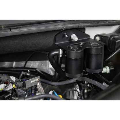 Mishimoto 18+ Ford F-150 2.7L EcoBoost Baffled Oil Catch Can Kit - Clear