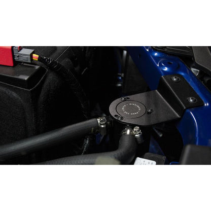 Mishimoto 19-23 Ford Ranger Baffled Oil Catch Can Kit - Black