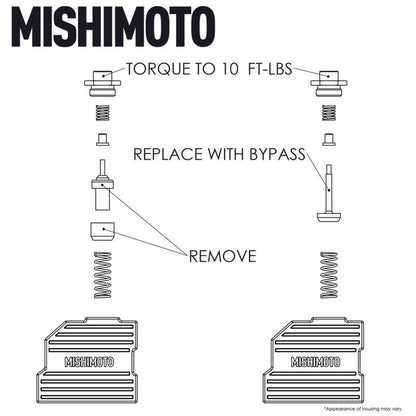 Mishimoto 2016-2020 Jeep Grand Cherokee 3.0L/5.7L/6.4L Transmission Thermal Bypass Valve Kit
