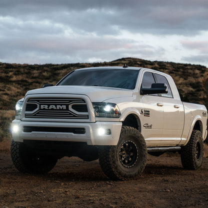 Baja Designs 10-18 Dodge Ram 2500/3500 / 09-12 1500 Squadron SAE 2.0 Fog Kit (SAE Fog) - Baja Amber