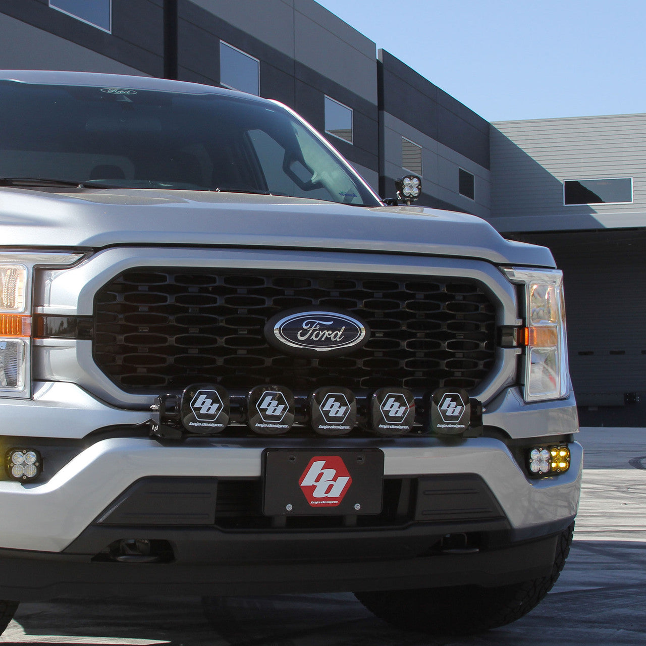 Baja Designs 2021+ Ford F150 A Pillar Kit Squadron Pro Spot