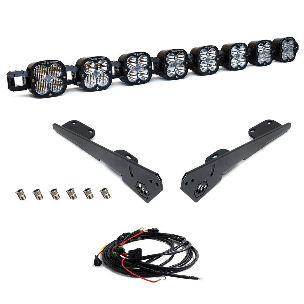 Baja Designs 05-23 Toyota Tacoma 8XL Pro Linkable Roof LED Light Bar Kit
