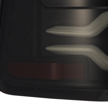 Alpharex 2025 Dodge Ram 1500 Luxx-Series LED Tail Lights - Black