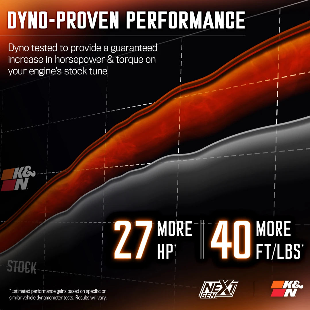 K&N NextGen Cold Air Intake Ford F-150 V6 2021-2024