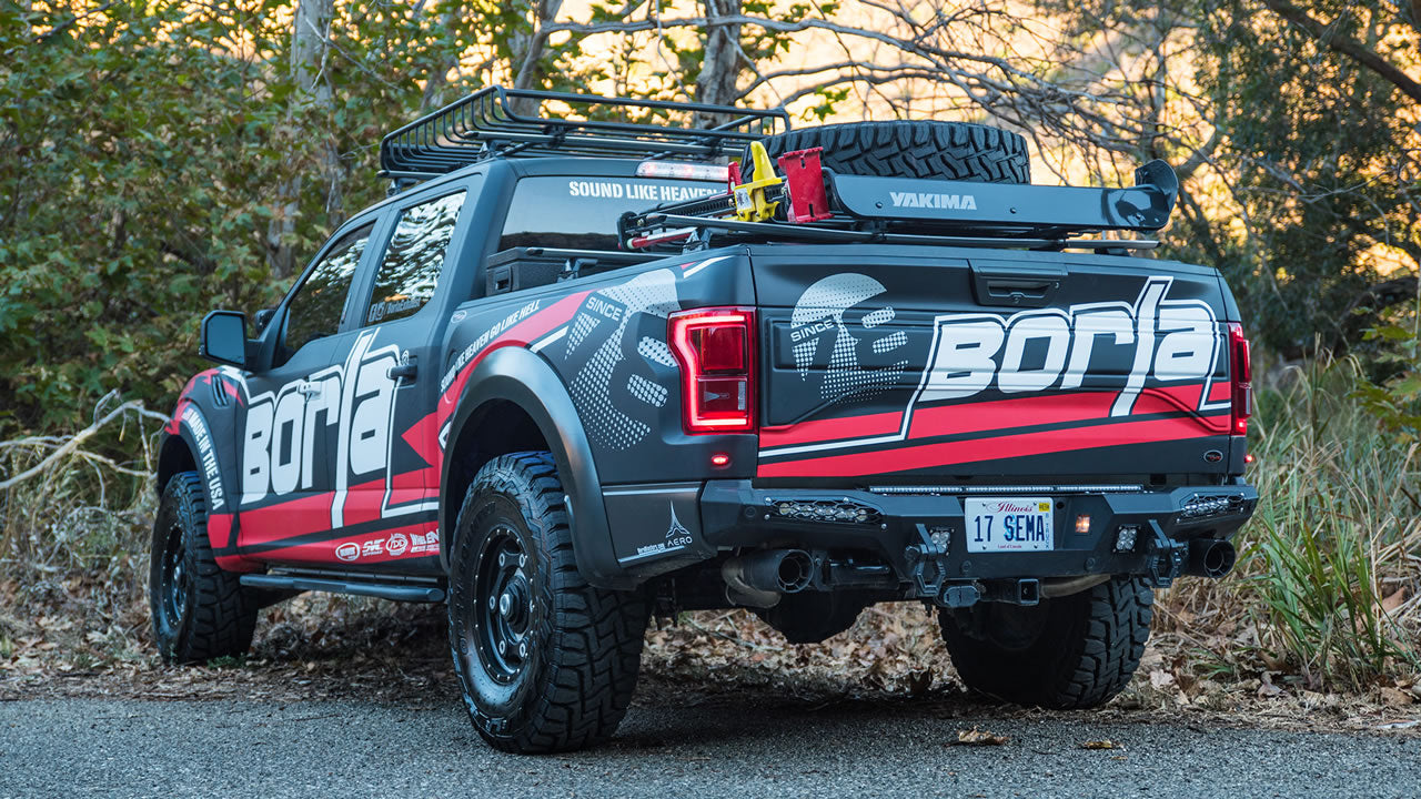 Borla 2017 Ford Raptor 3.5L EcoBoost AT/MT 2wd/4wd ATAK X Pipe