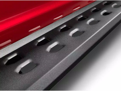 Go Rhino RB20 Slim Running Boards 57in. Cab Length - Bedliner Coating (No Drill/Mounting Brkt Req.)