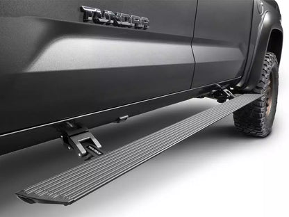 RealTruck 15-20 Chevrolet Suburban 4dr VoltStep Electric Running Board Kit - Bedliner Coating