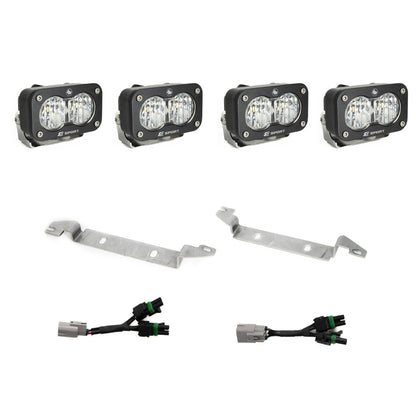 Baja Designs 2024+ Toyota Tacoma TRD ProTrailhunter S2 Sport OEM Fog Light Kit - Clear