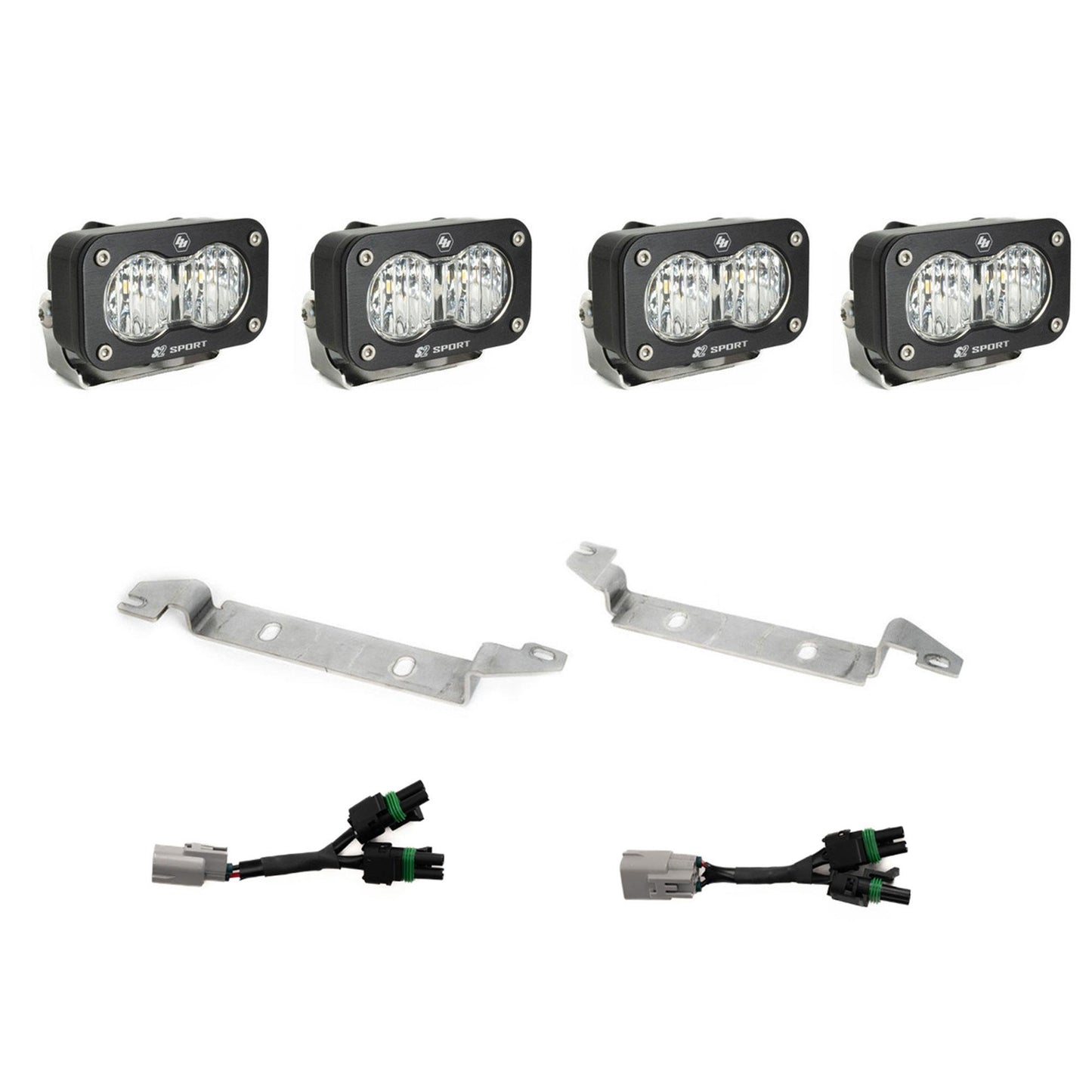 Baja Designs 2024+ Toyota Tacoma TRD ProTrailhunter S2 Sport OEM Fog Light Kit - Clear