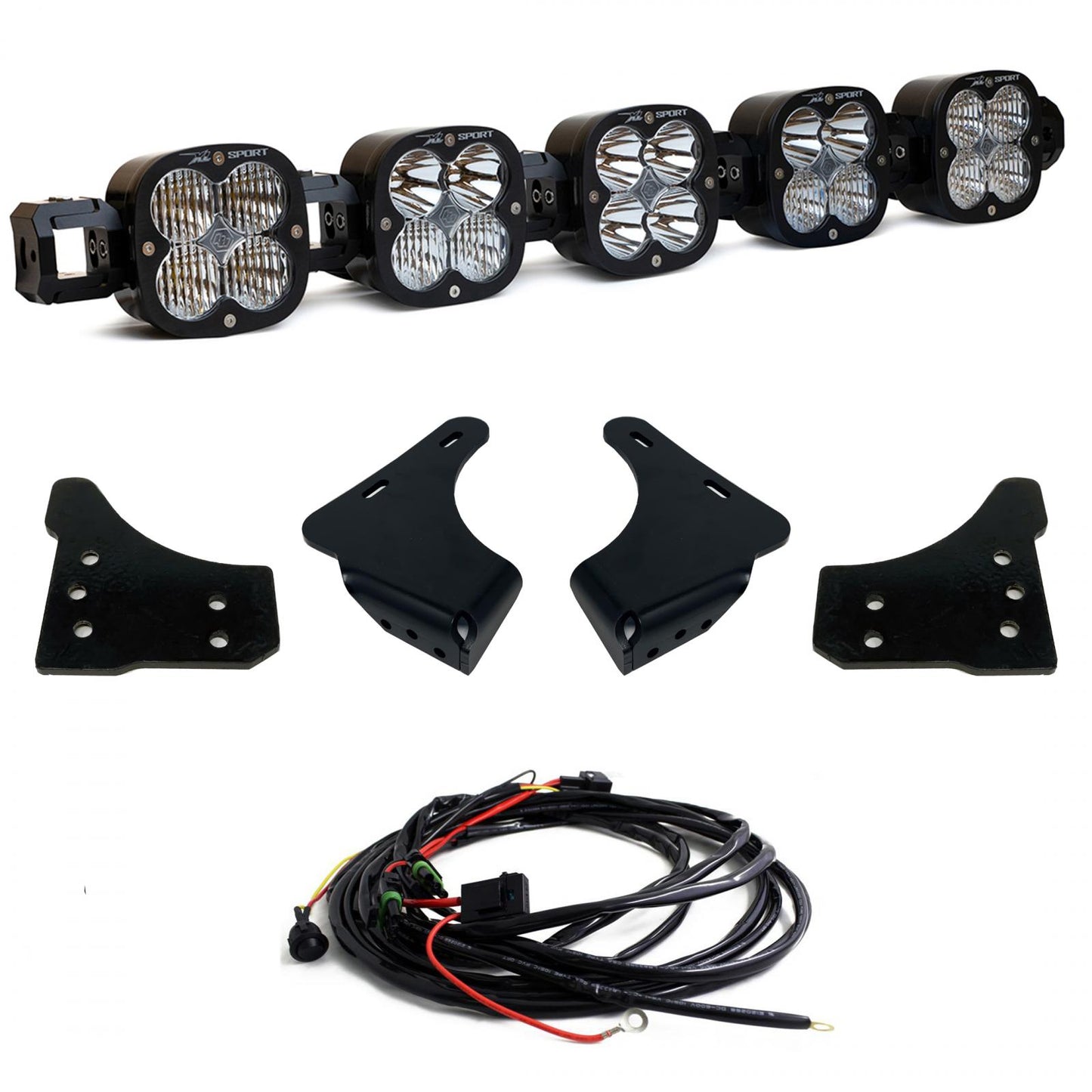 Baja Designs 2021+ Ford F150 5 XL Pro Linkable LED Light Bar Kit