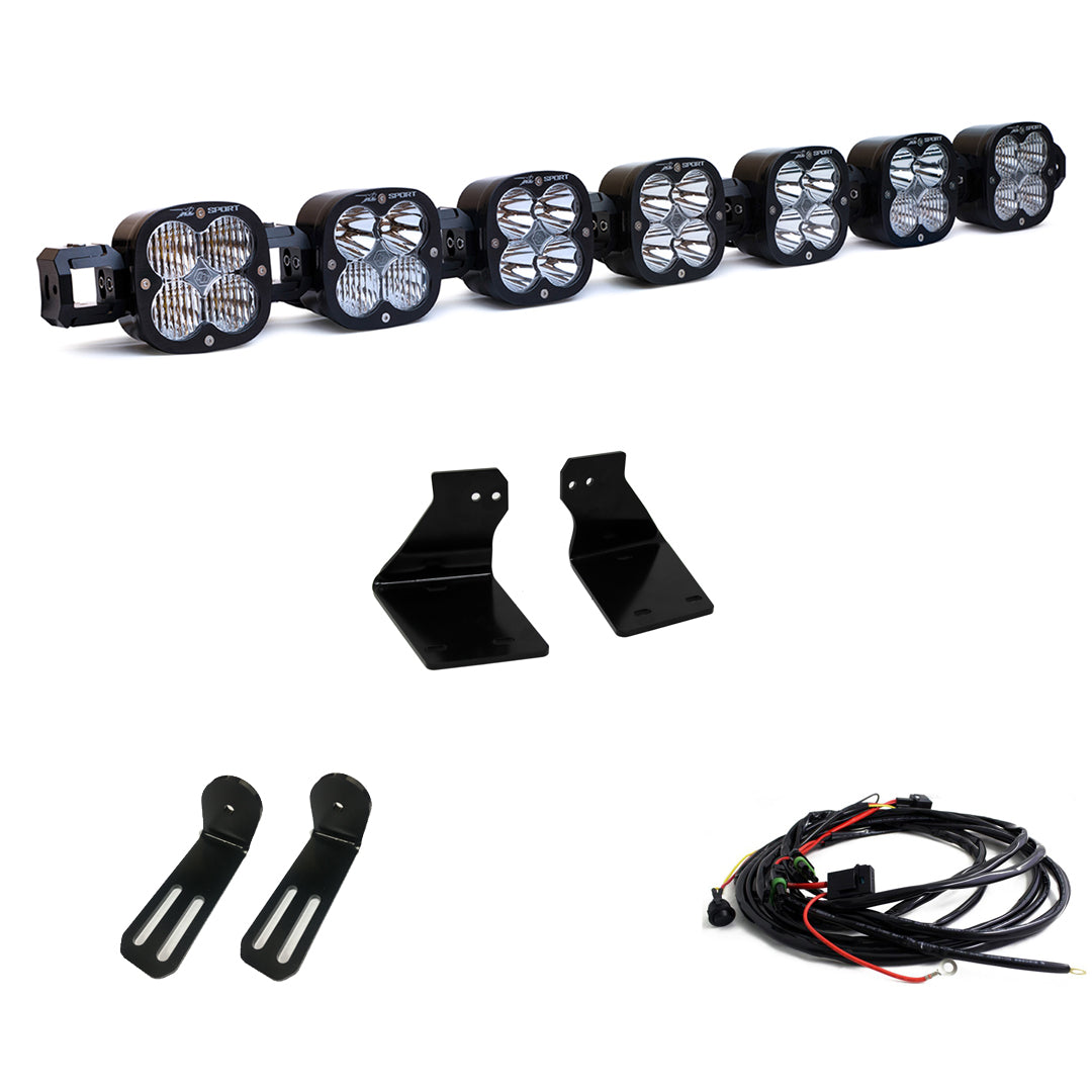 Baja Designs 20-22 Ford Super Duty 7 XL Pro Linkable LED Light Bar Kit