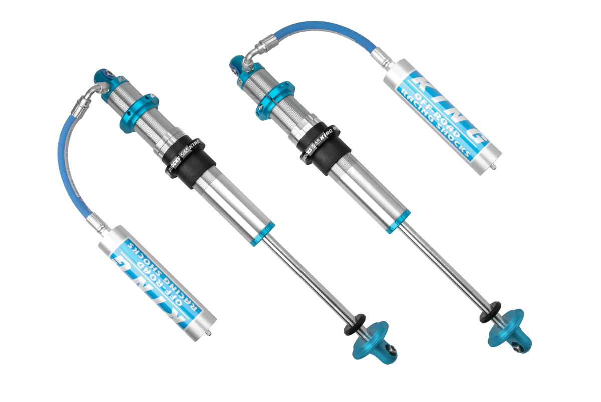 King Shocks 10in 2.5 PR Coilover Shock Hose Remote Reservoir w/o Springs