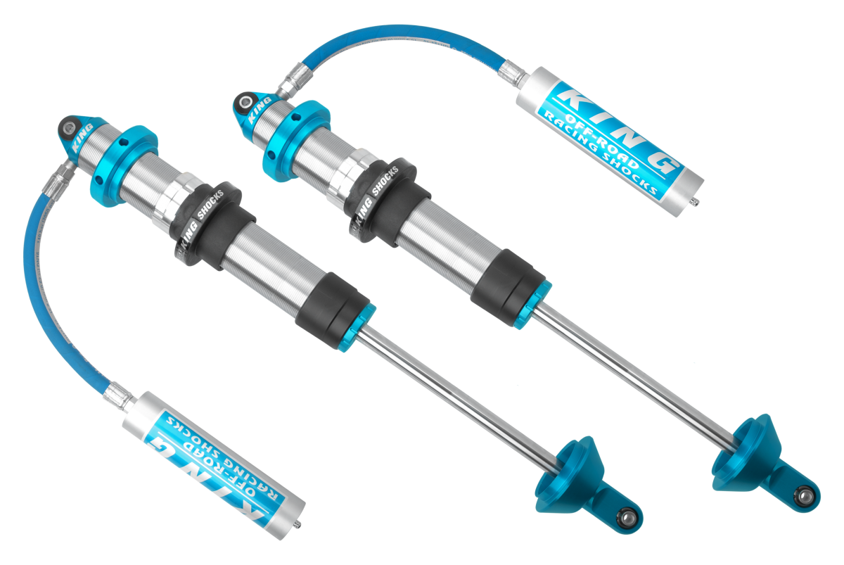 King Shocks 12in Dual Rate Springs 3.0 PR Coilover Shock Hose Remote Reservoir w/o Springs 1in Shaft