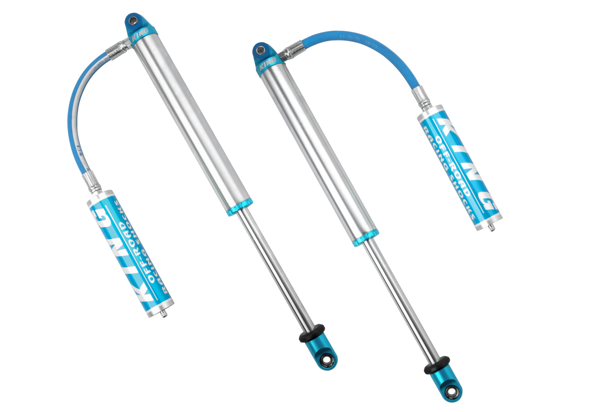 King Shocks 2.0 PR Smoothie Shock Hose Remote Reservoir 7/8 Shaft - 14in Travel