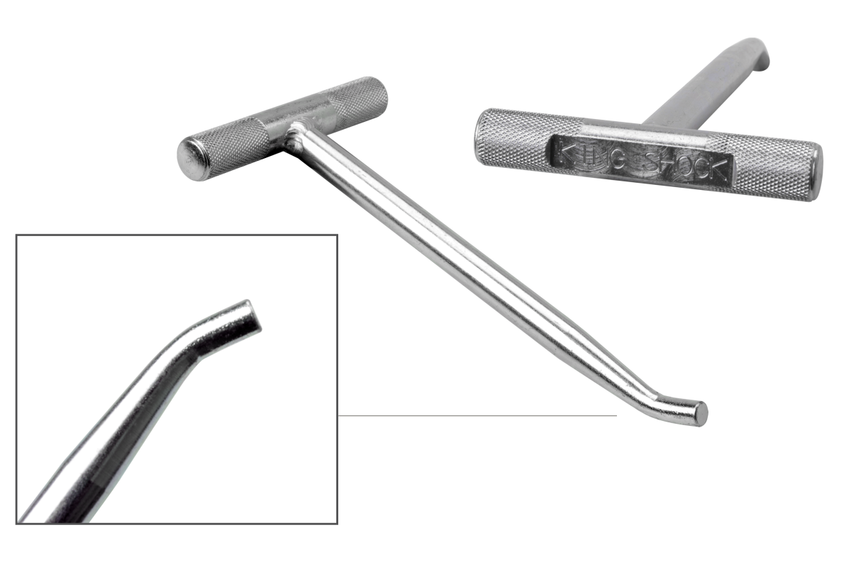 King Shocks 2.0in & 2.5in Coil Nut Tool T-Handle Assembly