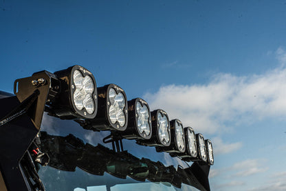 Baja Designs 07-18 Jeep JK 8 XL Pro Linkable LED Light Bar Roof Kit