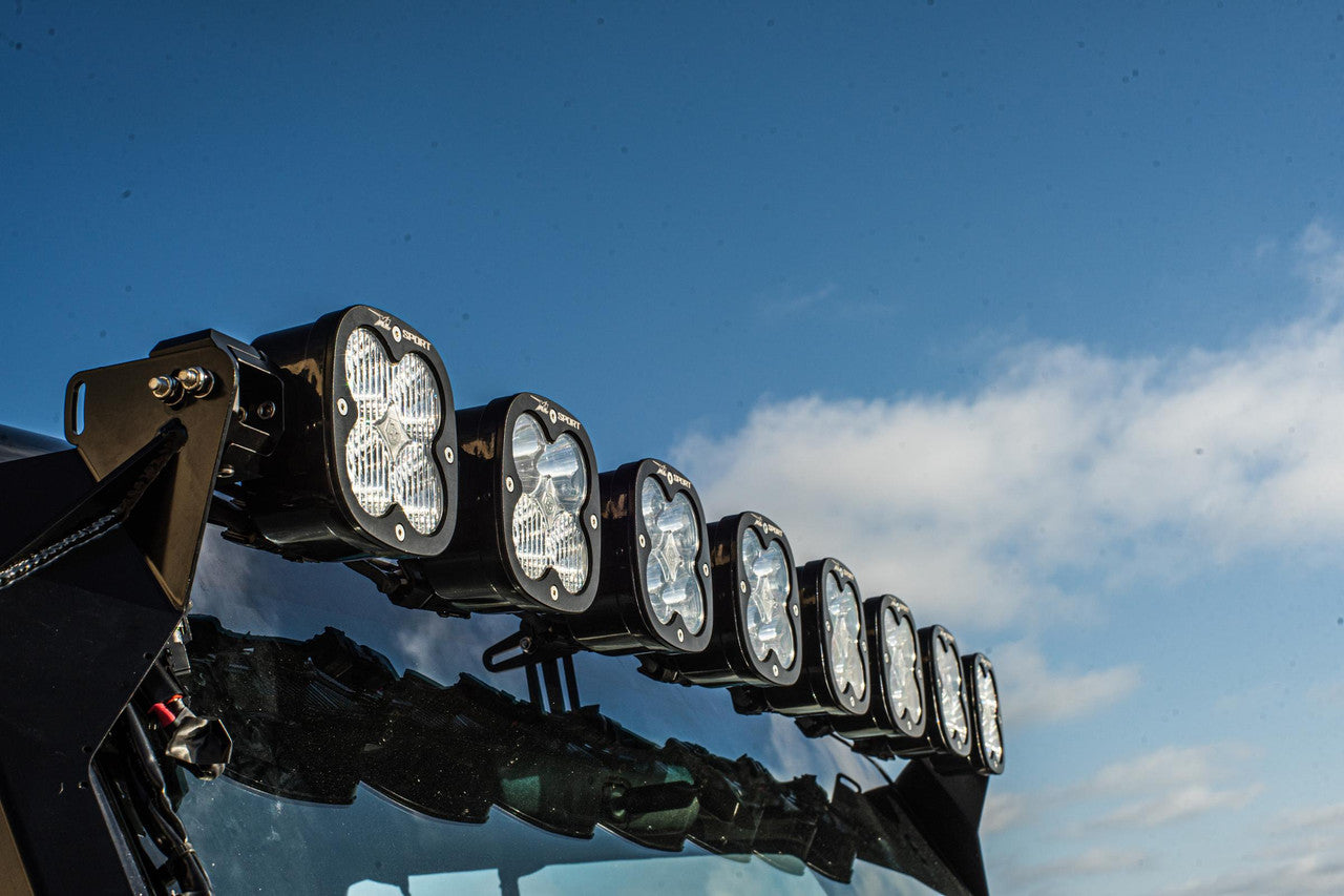 Baja Designs 07-18 Jeep JK 8 XL Pro Linkable LED Light Bar Roof Kit