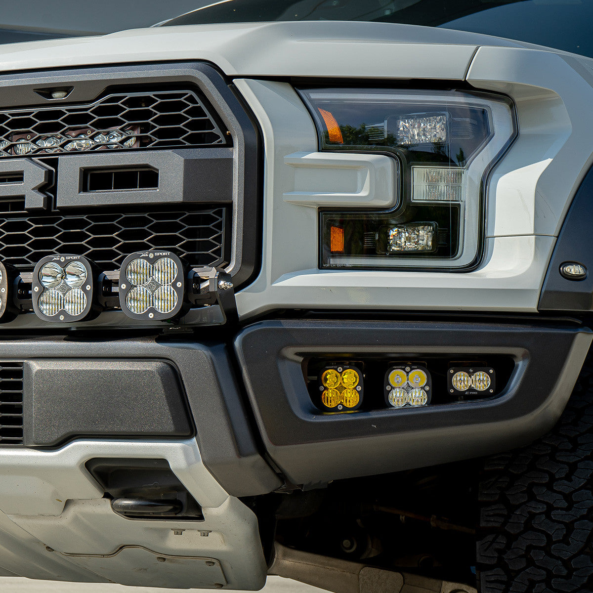 Baja Designs 2017 Ford Raptor Sportsmen Fog Pocket Kit