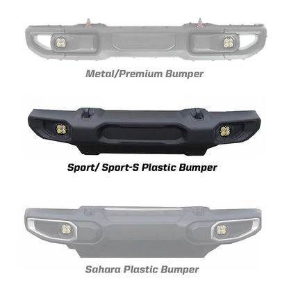 Baja Designs 2021+ Ford Bronco Amber SAE Fog Pocket Kit