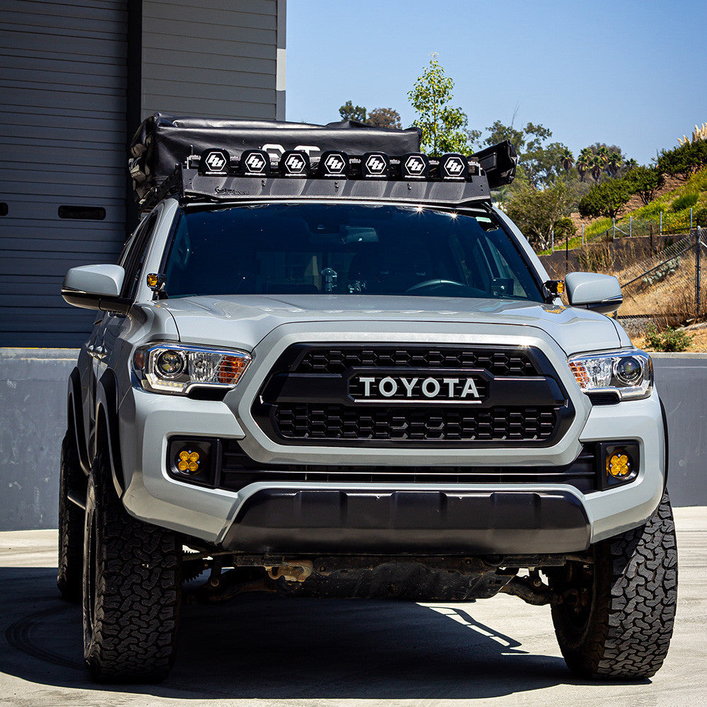 Baja Designs Prinsu Roof Rack 7 XL Linkable Light Kit (Fits Any Prinsu Rack)