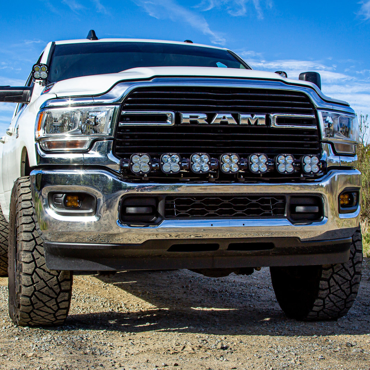 Baja Designs 2019+ Dodge RAM 2500/3500 7 XL Pro Linkable LED Light Bar Kit
