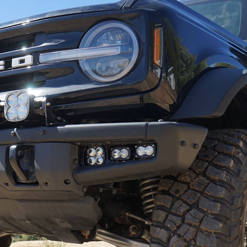 Baja Designs 2021+ Ford Bronco Fog Pocket Kit 21-Up Pro w/Upfitter