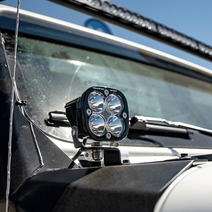 Baja Designs Squadron Sport Driving/Combo Pair LED Light Pods - Amber