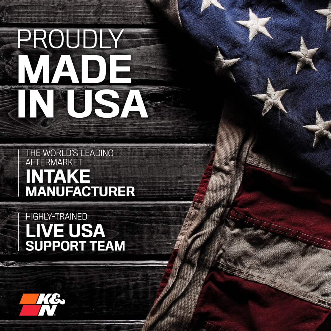 K&N Cold Air Intake - High-flow, Roto-mold Tube - CHEVROLET SILVERADO 1500 L4-2.7L