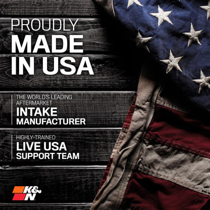 K&N Cold Air Intake - High-flow, Roto-mold Tube - CHEVROLET SILVERADO 1500 L4-2.7L