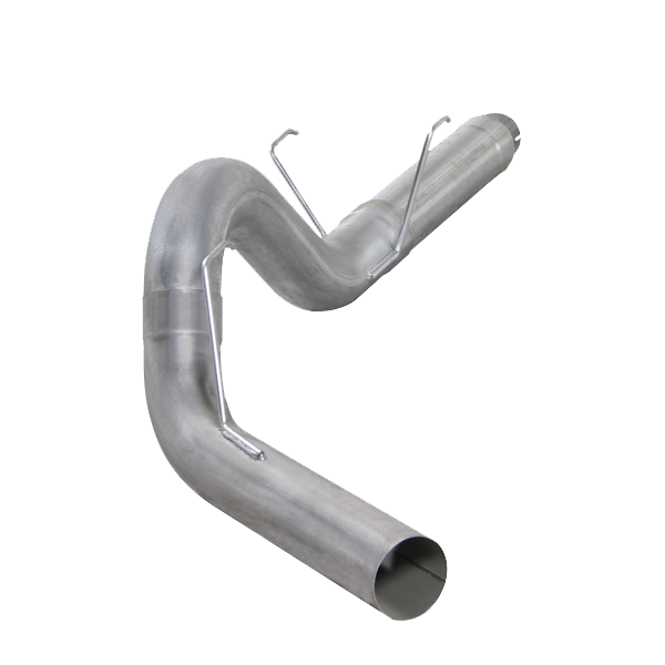 Diamond Eye KIT 5in DPF SGL AL 07.5-11 CUMMINS 6 7L PCKGD BX46X14X14OD EL-PL 44inX13 5inX13 5inID