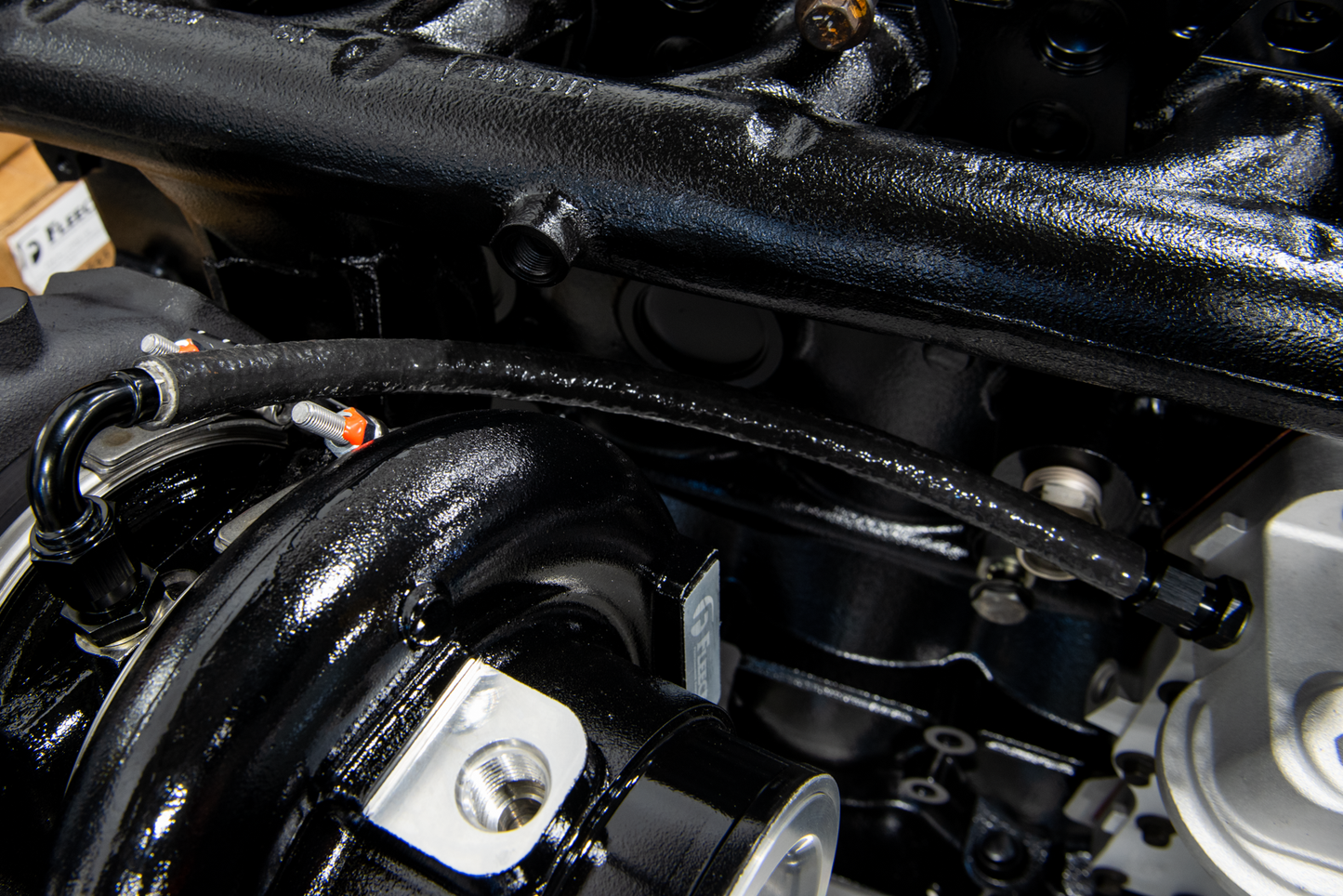 Fleece Performance 19-22 Dodge 2500/3500 Cummins 6.7L Turbocharger Oil Feed Line