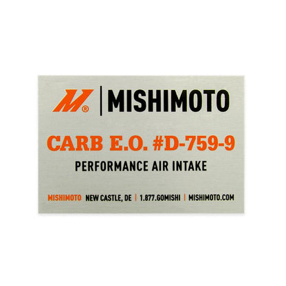Mishimoto 2018+ Jeep Wrangler JL 2.0T Air Intake w/ Oiled Filter