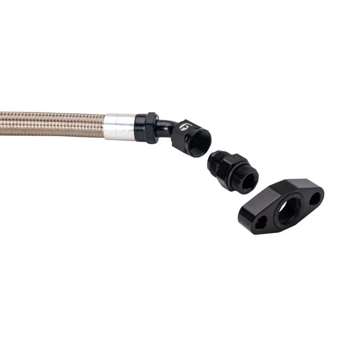 Fleece Performance Universal Cummins Turbo Drain Tube Kit (for 2nd Gen Swaps)
