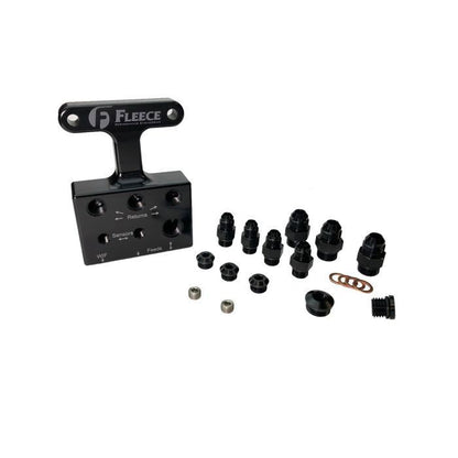 Fleece Performance 03-07 Dodge 5.9L / 07.5-09 6.7L Cummins 3rd Gen Fuel Distribution Block
