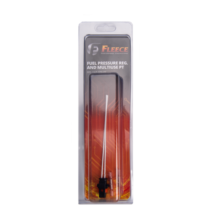 Fleece Performance Universal 6in Fuel Pressure Regulator & Multiuse Pigtail