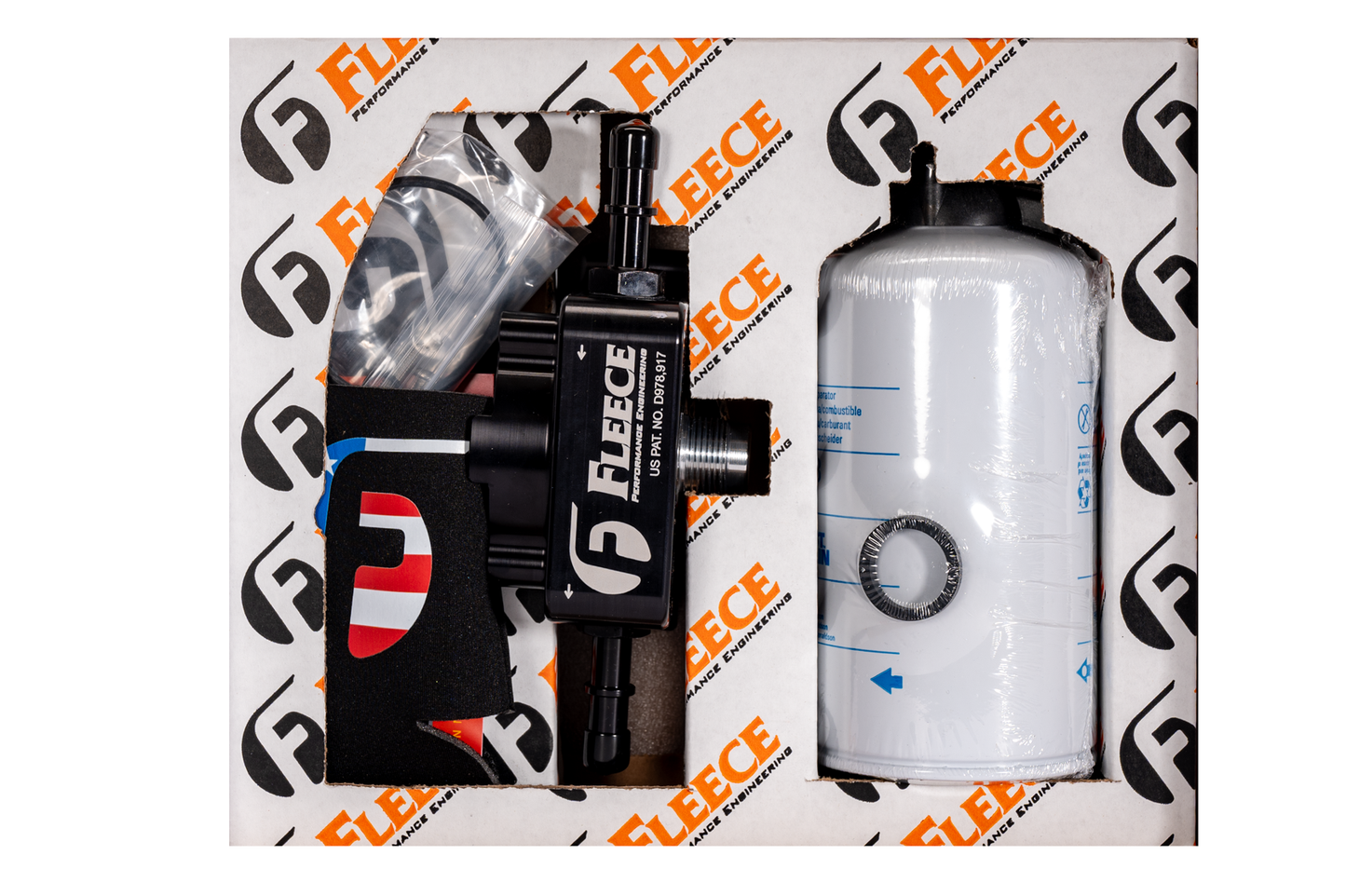 Fleece Performance 2020 GM Duramax 6.6L L5P w/Short Bed Fuel Filter Upgrade Kit