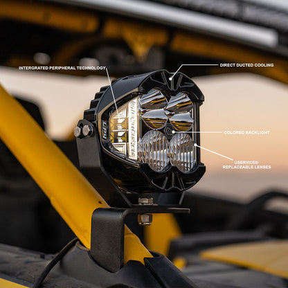 Baja Designs LP4 Pro Driving/Combo LED - Amber (Single)