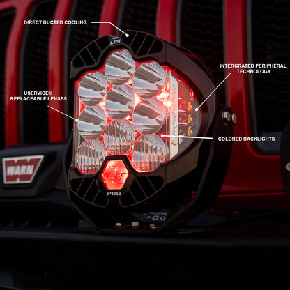 Baja Designs LP9 Series Driving Combo Pattern LED Light Pods - Clear