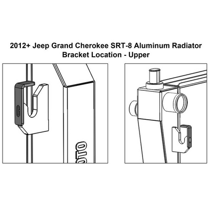 Mishimoto 2012+ Jeep Grand Cherokee SRT-8 Aluminum Radiator