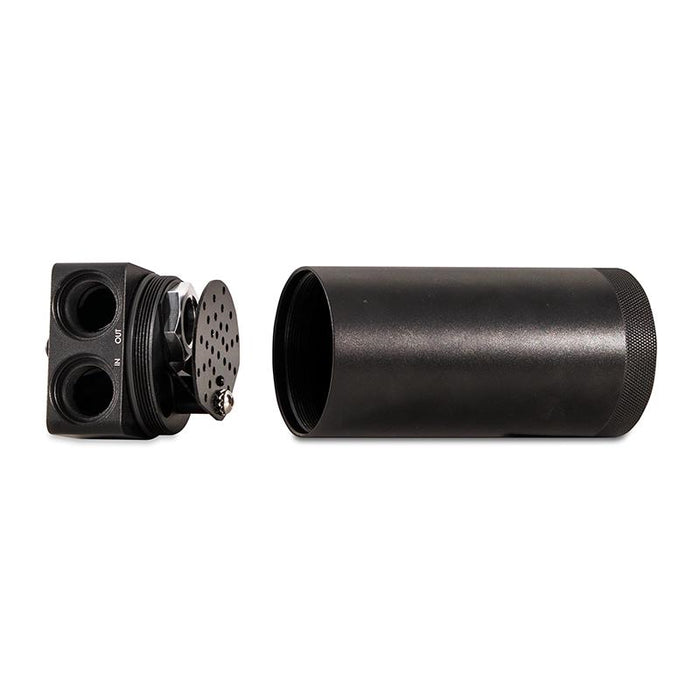 Mishimoto 2018-2023 Jeep Wrangler JL 2.0L Baffled Oil Catch Can Kit - Black