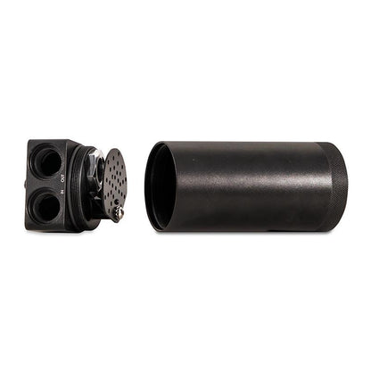 Mishimoto 2018-2023 Jeep Wrangler JL 2.0L Baffled Oil Catch Can Kit - Black
