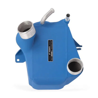 Mishimoto 11-16 Ford 6.7L Powerstroke Air-To-Water Intercooler Kit - Wrinkle Blue w/ Polished Pipes