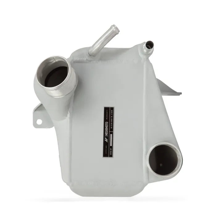 Mishimoto 11-16 Ford 6.7L Powerstroke Air-To-Water Intercooler Kit - Wrinkle Silver w/Polished Pipes