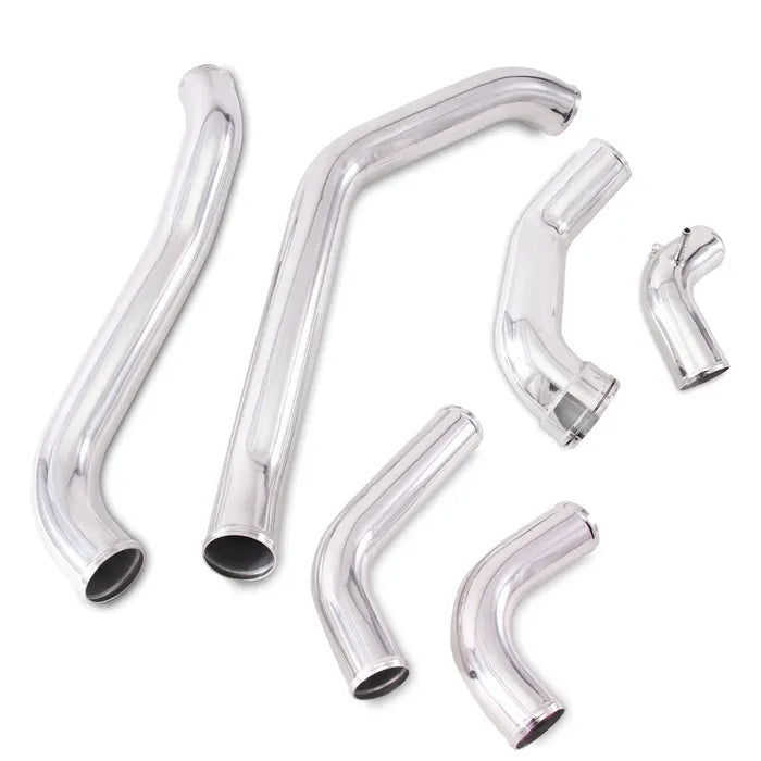 Mishimoto 2017+ Ford F150 3.5L EcoBoost Performance Intercooler Kit - Silver Cooler Polished Pipes