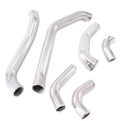 Mishimoto 2017+ Ford F150 3.5L EcoBoost Performance Intercooler Kit - Silver Cooler Polished Pipes